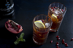 Cocktail mit Granatapfel
