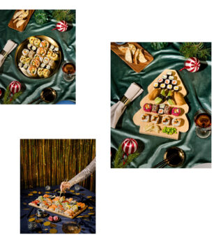 Foodfotografie Sushi-Platten für Eat Happy